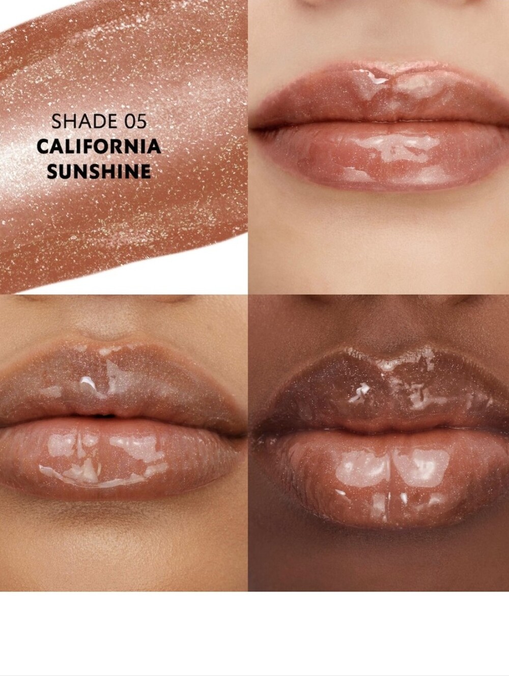 Yves Saint Laurent Love Shine Plumping Lip Gloss: California Sunshine .20oz, NIB - Picture 2 of 10